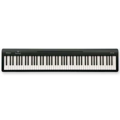 Roland FP-10 88-Key Digital Piano with PHA-4 Keyboard & Bluetooth, Black