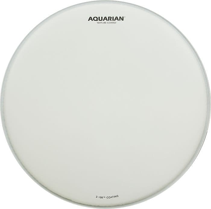 Aquarian 15" Texture Coated White Drumhead image 1