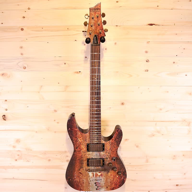 【10378】 ほぼ未使用 Schecter C-1 Apocalypse Schecter C-1 FR S Apolocalypse Electric Guitar Purple Reign