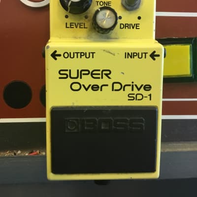 Boss SD Super Overdrive     Made In Japan   Reverb