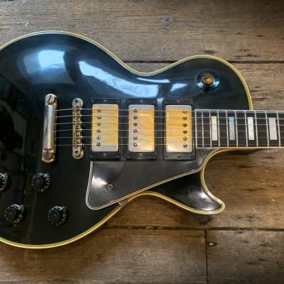 1958 Gibson Les Paul Custom, Ebony Black & Original Hard shell case image 20