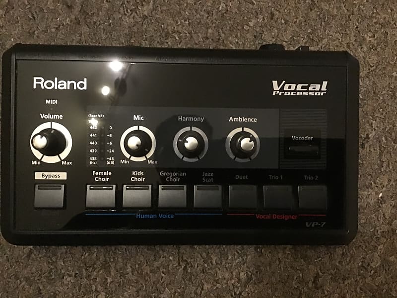 Roland VP7 vocal processor 2000’s Black Reverb UK