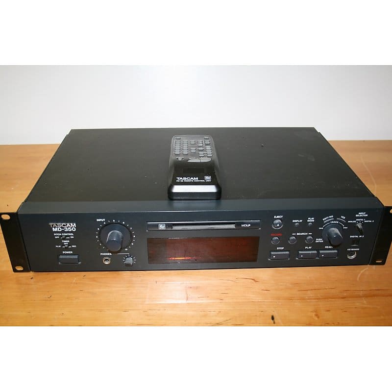Tascam MiniDisc Player MD 350 gebraucht Reverb