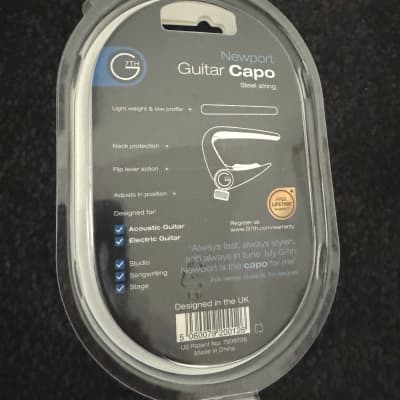 G7th G7th Newport Capo For Steel String Guitars - Black image 2