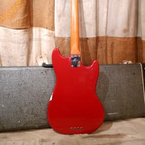 Fender Mustang Bass 1968 Red Lefty image 11