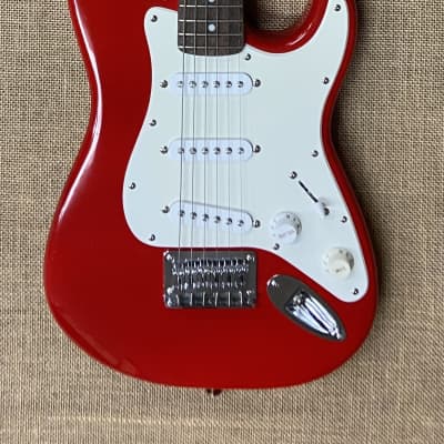 Fender Squier Stratocaster Mini  Red image 10