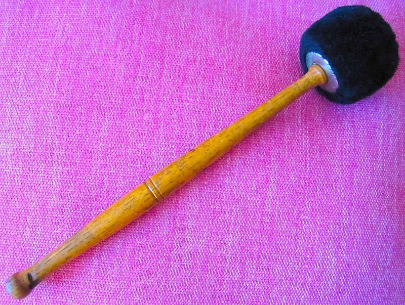 Ludwig Ludwig Bass Drum Mallet w/ Strap - Aluminum Shaft (SINGLE