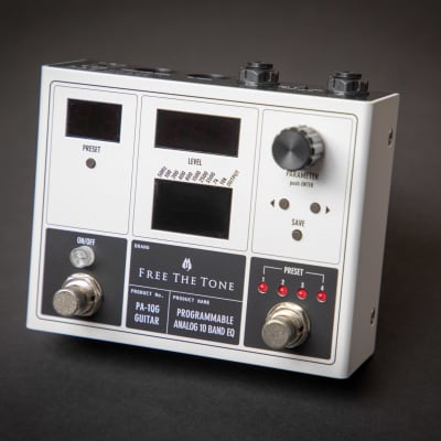 Free The Tone PA10QG Programmable 10-Band Analog Guitar EQ | Reverb