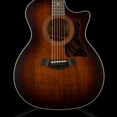 Taylor 324ce Acoustic Electric Guitar - Sunburst With Case image 2