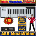 Arturia MicroLab Smart Keyboard Controller Black 25 Key