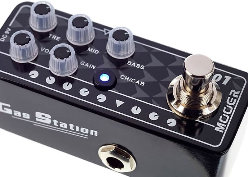 Mooer Micro Preamp 001 “Gas Station” Mooer Micro Preamp 001 Gas Station Digital Preamp Pedal
