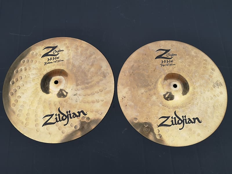 Zildjian 14" Z Custom Hi-Hat Cymbals (Pair) 2001 - 2009 image 1