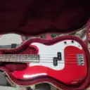 Squier P-bass With Hard case