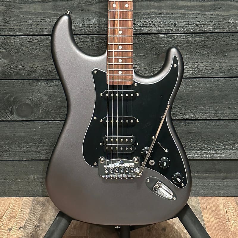 G&L USA Legacy HSS Custom Build To Order Electric Guitar - Graphite Metallic Frost image 1