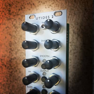 uTides II (New version of Mutable Tides in 8hp) - custom white with metal-shaft pots image 2