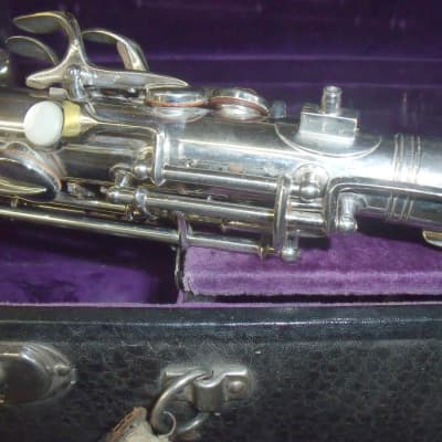 Conn New Wonder Series II Alto Saxophone Sax 1930's Nickel image 8