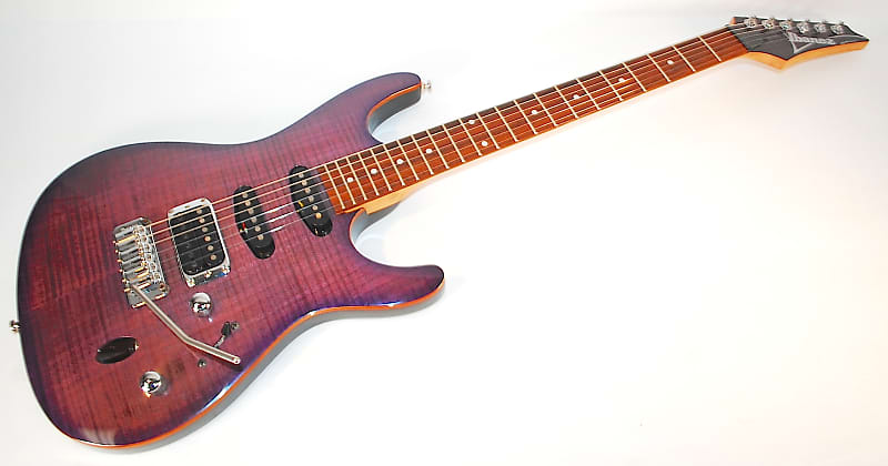 Ibanez 日本製 S series red pink purple 厚い Maple Top-