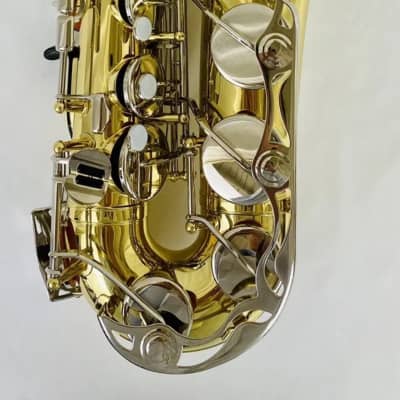 YAMAHA YAS-200AD ADVANTAGE ALTO SAXOPHONE - MINTY CONDITION W/ XTRAS YAS - 200AD 2010's - Brass Clear Lacquer image 6
