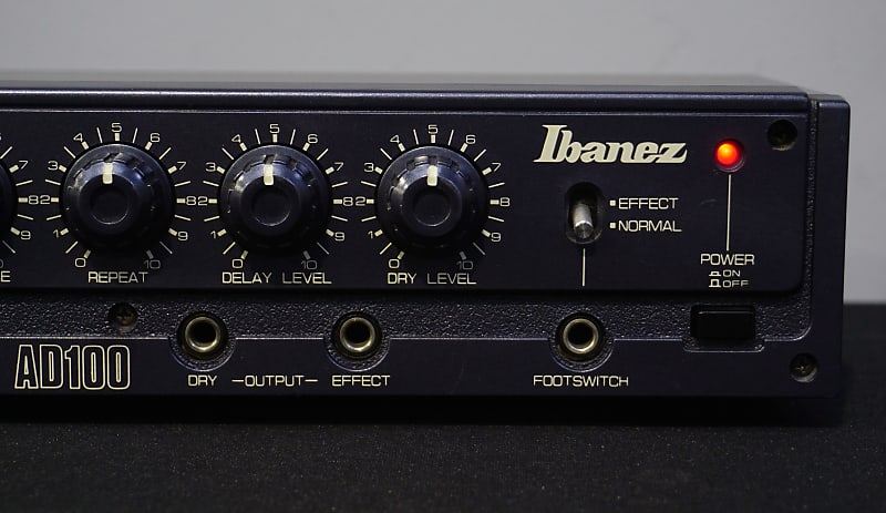 Ibanez / Maxon AD100 80's Vintage Analog / Analogue Delay
