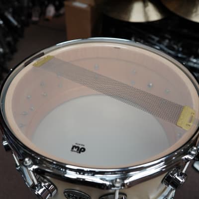 DW USA Collectors Series - Twisted Pure Maple Natural Satin Oil - 6.5 x 14" Snare Drum w/ Chrome Hardware (2023) image 8