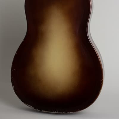 National  Triolian Resophonic Guitar (1932), ser. #2890W, black tolex hard shell case. image 4