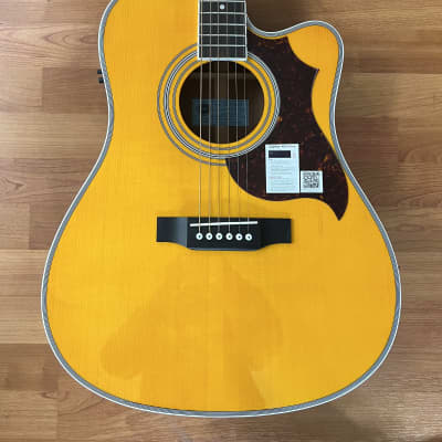 Vintage Epiphone El Dorado Acoustic Guitar FT-350BL early 70's