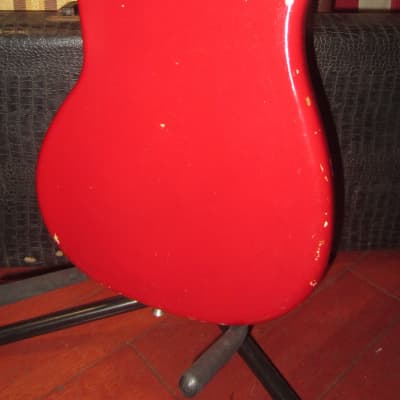 1964 Fender Duo Sonic II Red w/ Vintage Hardshell Case image 6