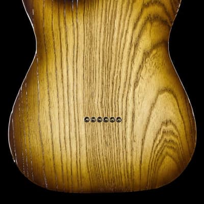 Lucky Dog Guitars Tele 2022 - Flamed walnut top, 1 piece swamp ash body. https://www.facebook.com/LuckyDogGuitars/videos/1332660907242673/ image 2
