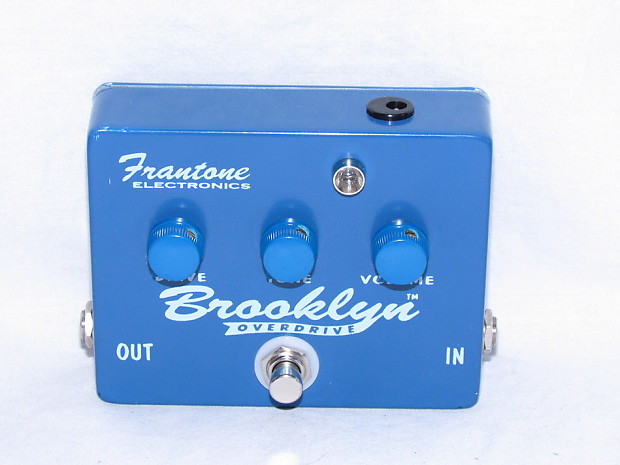 Frantone Brooklyn Handmade Guitar Overdrive Pedal