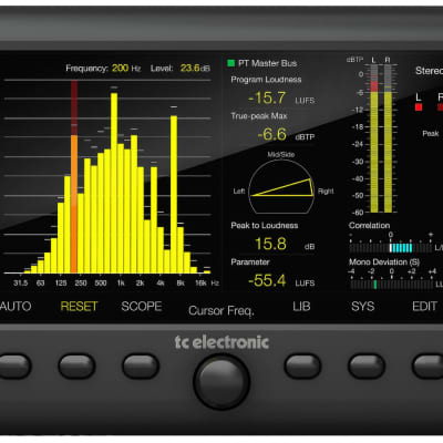 TC Electronic Clarity M Desktop Stereo/5.1 Audio Loudness Meter | Reverb