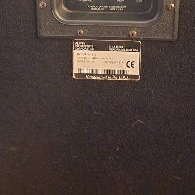 Peavey SP5G and 112M 1995 or later - Black image 6