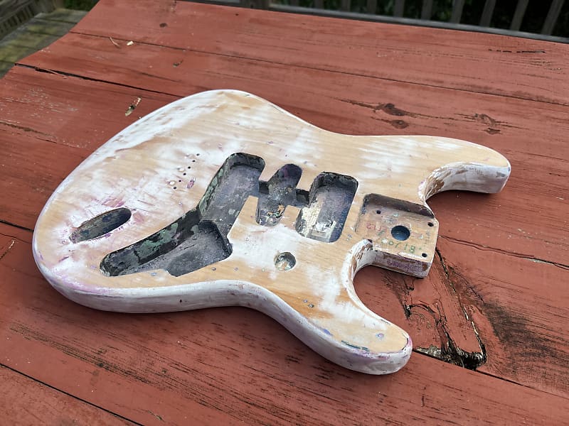 Fender Usa Strat Body Hardtail Unfinished Reverb 3190