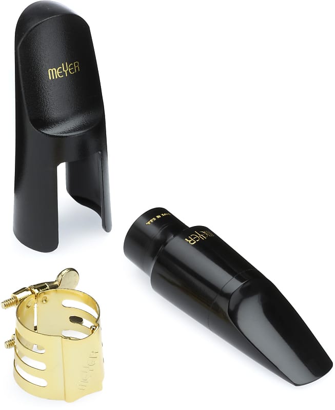 Meyer AMRNY5M New York Hard Rubber Alto Saxophone Reverb