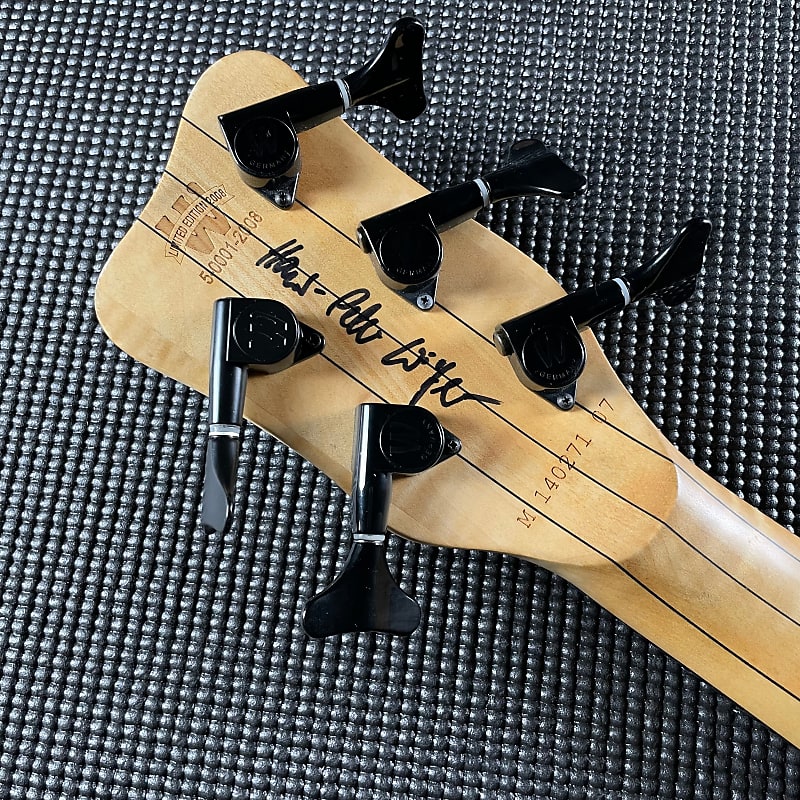 Warwick Streamer LX-5 LTD, Ash Body, Madrona Burl Top