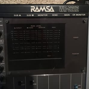 信頼 RAMSA DENON Roland national ミキサー WR8312 レコーディング/PA