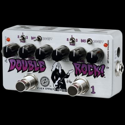 ZVEX Double Rock Vexter Series Distortion Boost Effects Pedal image 2