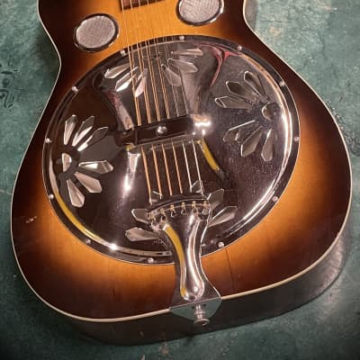 1977 Dobro Square Neck- Resonator- Slide Guitar - Sunburst image 25