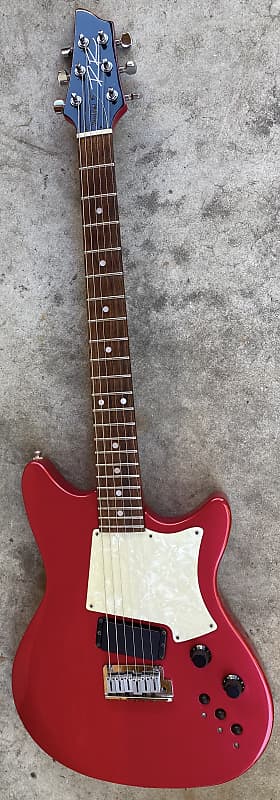 1989 Fender Heartfield RR 9 RR9 Frost Red Made In Japan MIJ Guitar image 1
