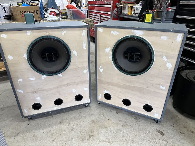 Altec Lansing 604c speakers / N-1600a dividing networks 60’s - Painted