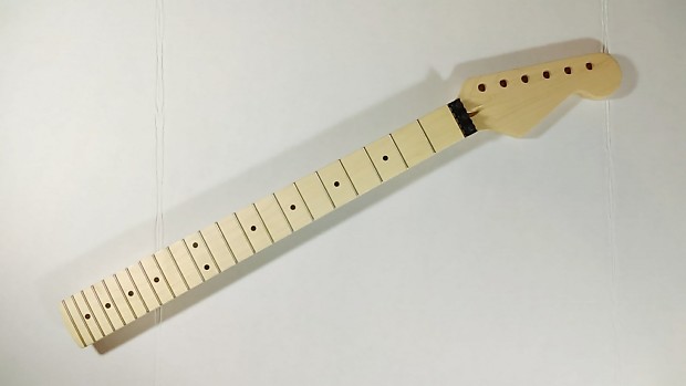 Franky Strat Maple Custom Guitar Neck Floyd Rose Ready, 6 | Reverb