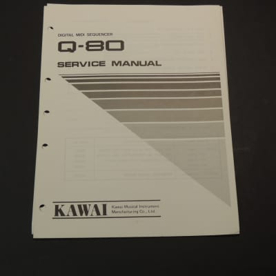 Kawai Q-80 Service Manual [Three Wave Music]