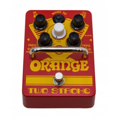 Orange Two Stroke Boost EQ Pedal image 1