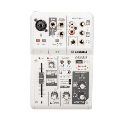 Yamaha AG03 Mk2 white | Reverb