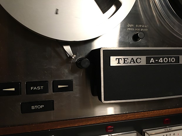 Teac A-4010SL Reel-to-Reel Recorder Player Deck (MISSING PARTS)