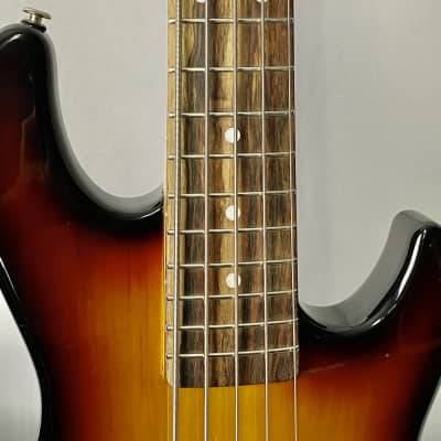 G&L Series 750 CLF-Research L-1000 5-String Bass 3-Tone Sunburst Urethane image 5