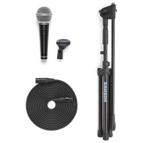 Samson VP10X Value Pack w/ R21S Mic, Stand, and 18' XLR to 1/4" Cable