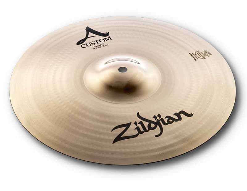 Zildjian 14" A Series Custom Hi-Hat Cymbal (Top) A20511 642388107126 image 1