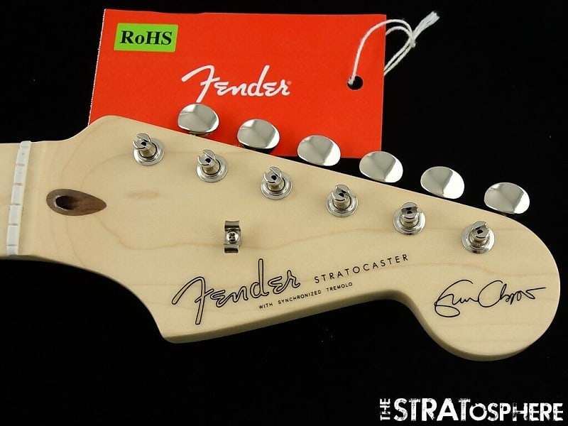 USA Fender ERIC CLAPTON Stratocaster NECK & TUNERS, Maple Reverb