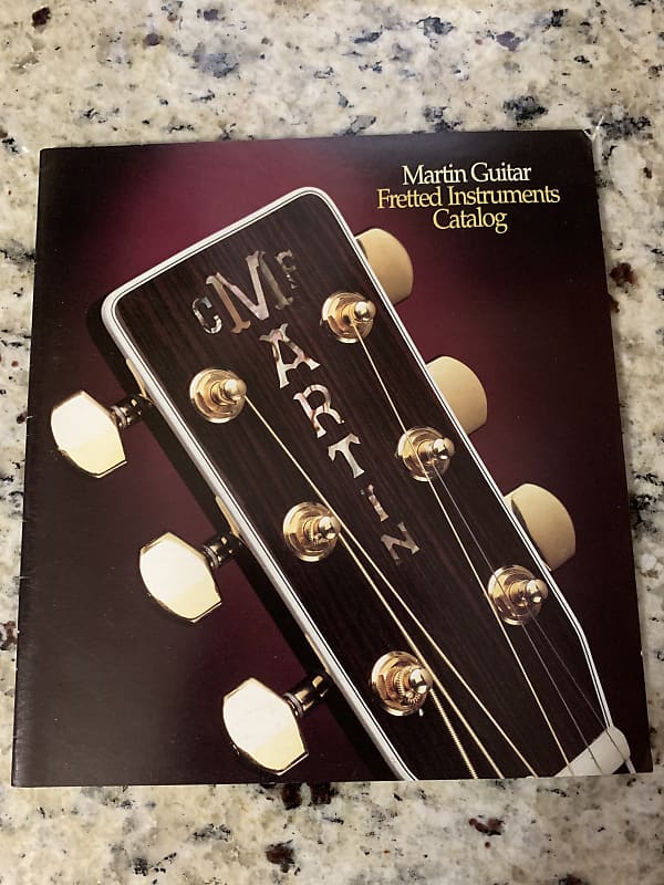 Martin Guitar Catalog 1993 J18 D28 35 HD Reverb