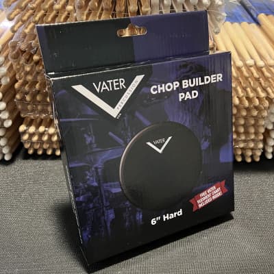 Vater - 6 Inch Hard (Black) Chop Builder Pad image 1